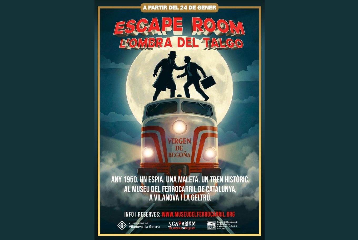 El Museo estrena un escape room dentro del Talgo II
